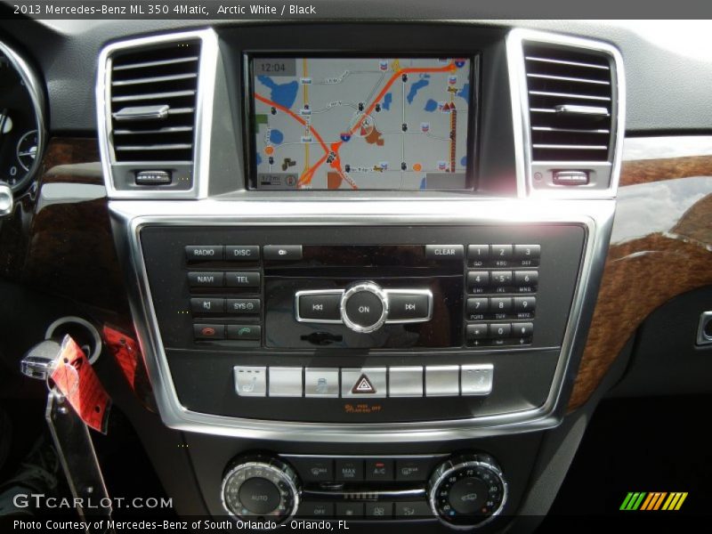 Arctic White / Black 2013 Mercedes-Benz ML 350 4Matic