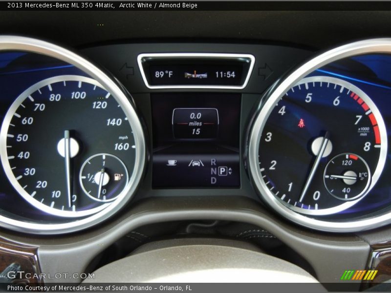 Arctic White / Almond Beige 2013 Mercedes-Benz ML 350 4Matic