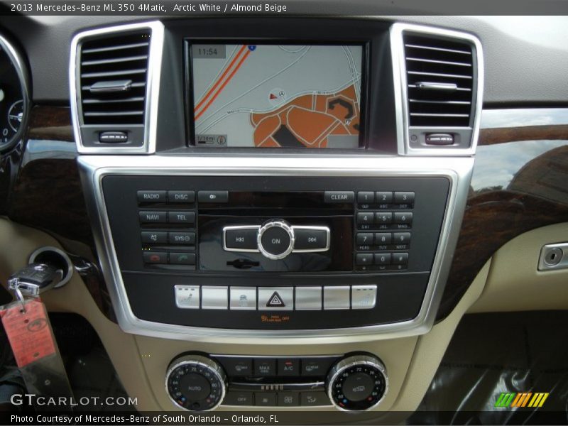 Arctic White / Almond Beige 2013 Mercedes-Benz ML 350 4Matic