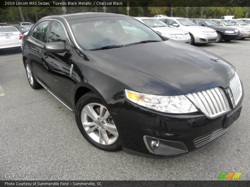 Tuxedo Black Metallic / Charcoal Black 2009 Lincoln MKS Sedan