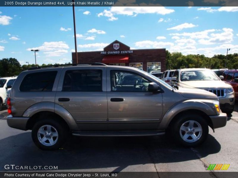 Light Khaki Metallic / Khaki 2005 Dodge Durango Limited 4x4