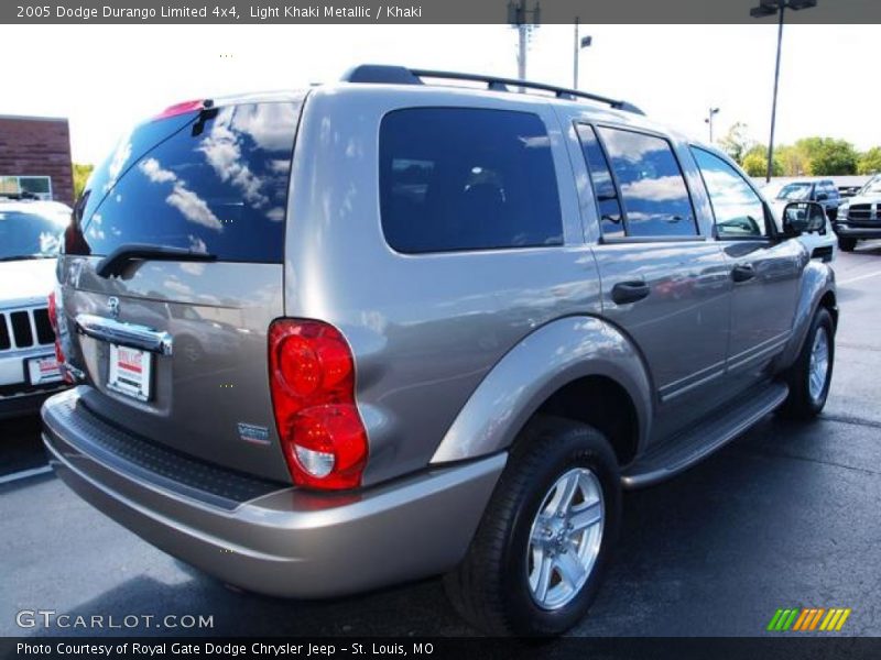 Light Khaki Metallic / Khaki 2005 Dodge Durango Limited 4x4