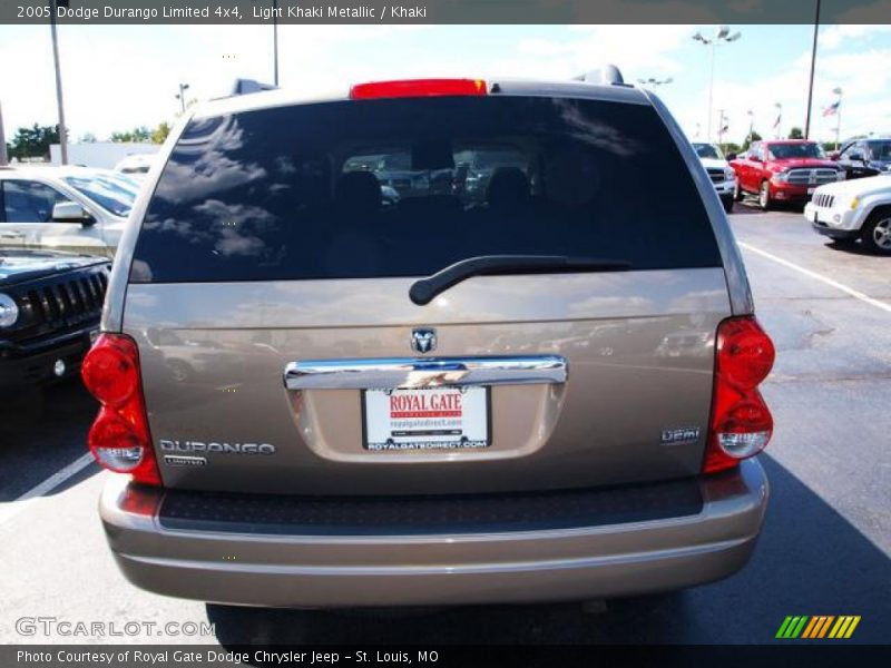 Light Khaki Metallic / Khaki 2005 Dodge Durango Limited 4x4