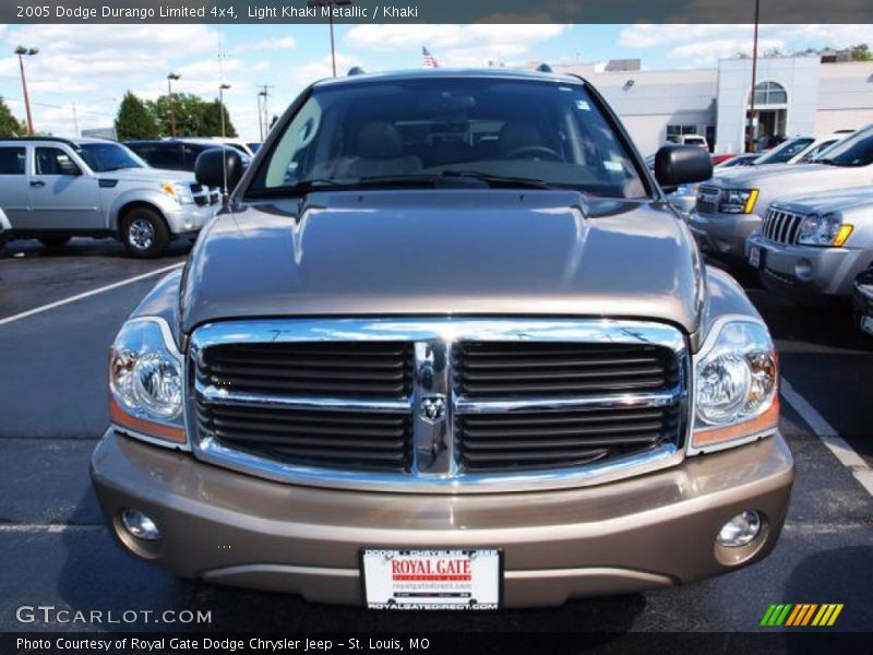 Light Khaki Metallic / Khaki 2005 Dodge Durango Limited 4x4
