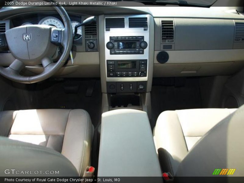 Light Khaki Metallic / Khaki 2005 Dodge Durango Limited 4x4