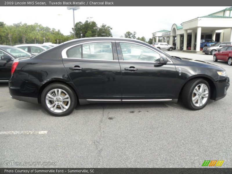 Tuxedo Black Metallic / Charcoal Black 2009 Lincoln MKS Sedan