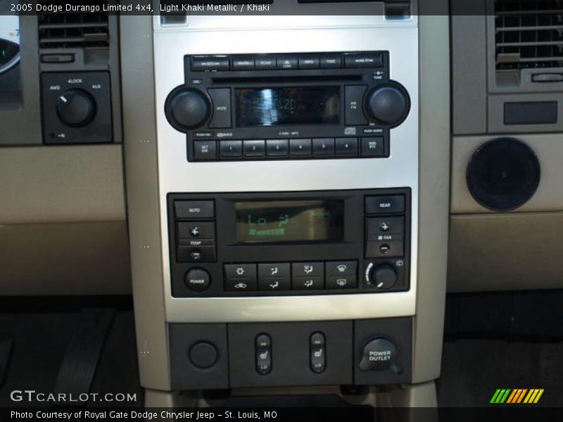 Light Khaki Metallic / Khaki 2005 Dodge Durango Limited 4x4