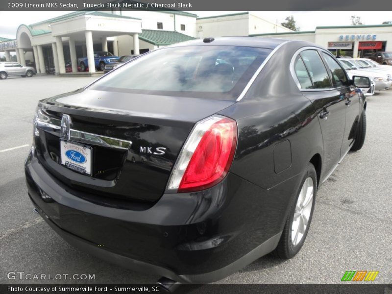 Tuxedo Black Metallic / Charcoal Black 2009 Lincoln MKS Sedan