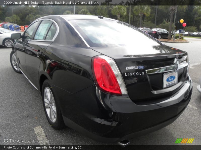Tuxedo Black Metallic / Charcoal Black 2009 Lincoln MKS Sedan