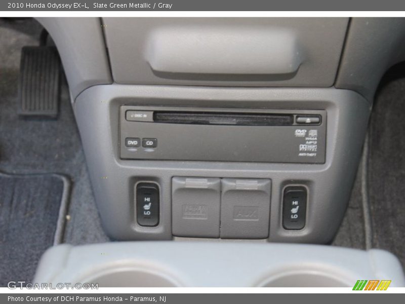 Slate Green Metallic / Gray 2010 Honda Odyssey EX-L