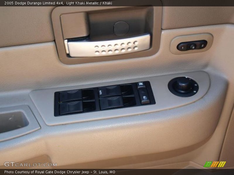 Light Khaki Metallic / Khaki 2005 Dodge Durango Limited 4x4
