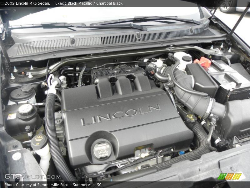 Tuxedo Black Metallic / Charcoal Black 2009 Lincoln MKS Sedan