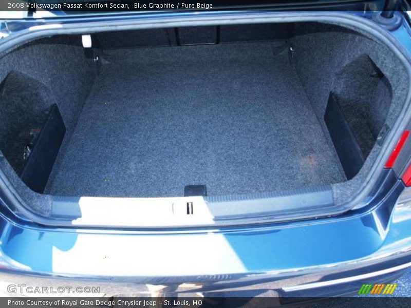 Blue Graphite / Pure Beige 2008 Volkswagen Passat Komfort Sedan