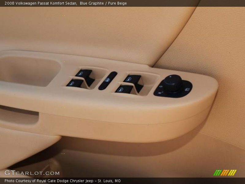Blue Graphite / Pure Beige 2008 Volkswagen Passat Komfort Sedan