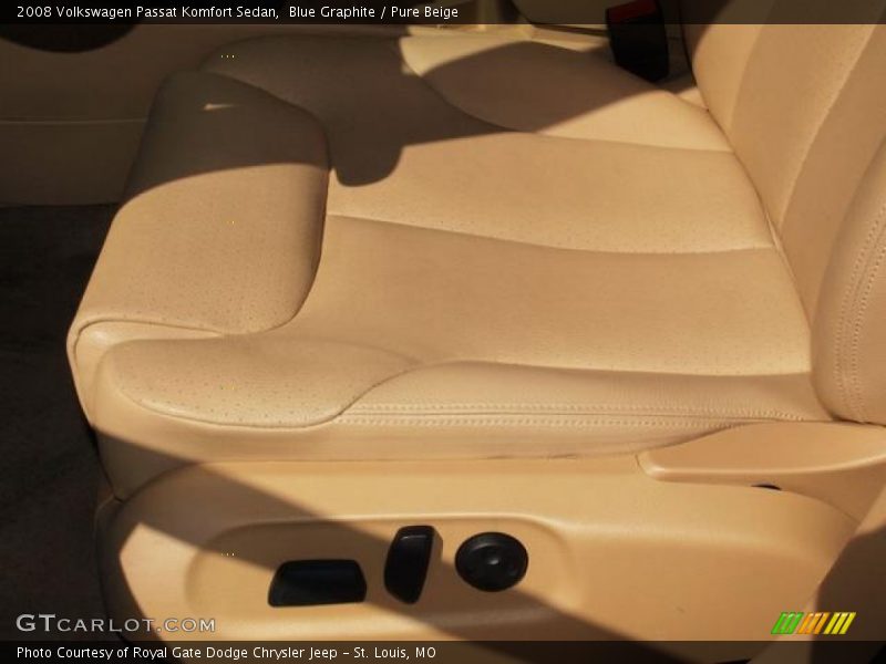Blue Graphite / Pure Beige 2008 Volkswagen Passat Komfort Sedan