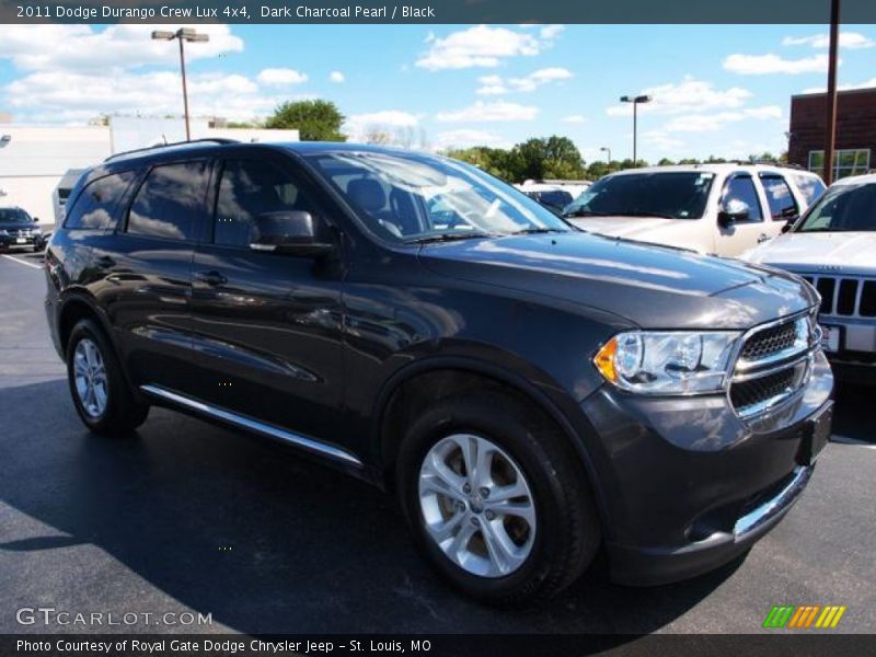 Dark Charcoal Pearl / Black 2011 Dodge Durango Crew Lux 4x4