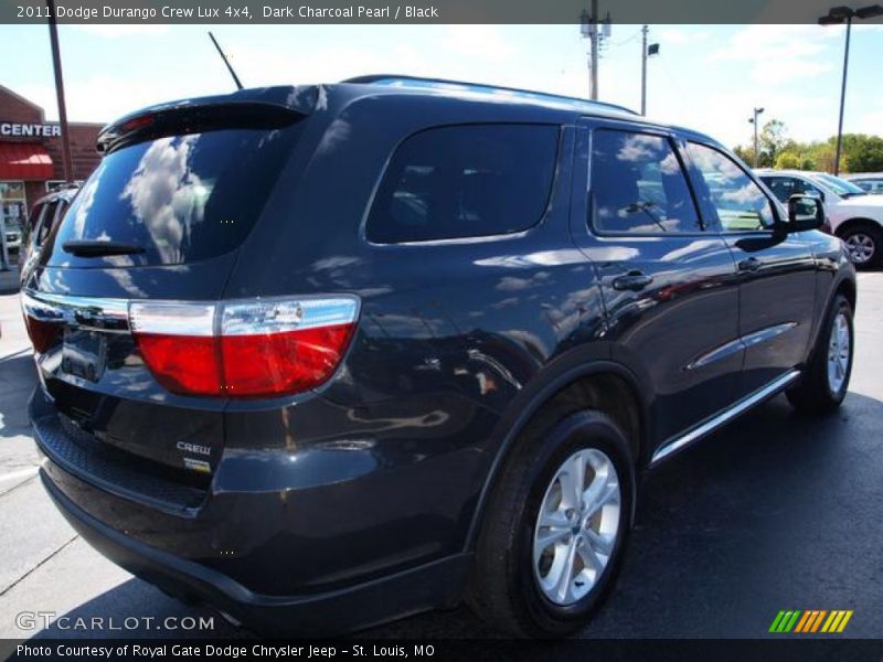 Dark Charcoal Pearl / Black 2011 Dodge Durango Crew Lux 4x4