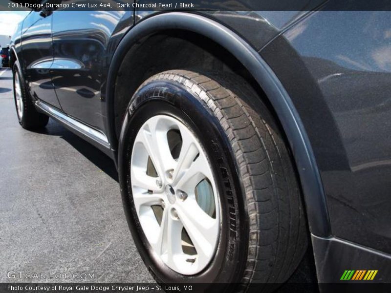 Dark Charcoal Pearl / Black 2011 Dodge Durango Crew Lux 4x4