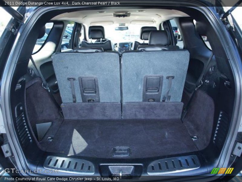 Dark Charcoal Pearl / Black 2011 Dodge Durango Crew Lux 4x4