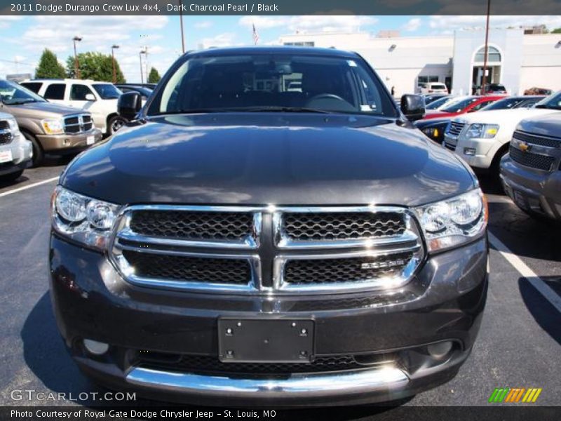 Dark Charcoal Pearl / Black 2011 Dodge Durango Crew Lux 4x4