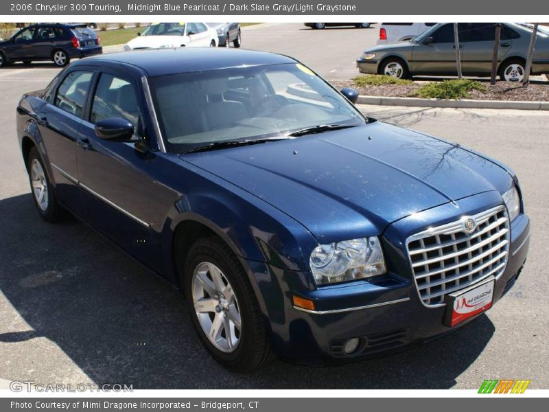 Midnight Blue Pearlcoat / Dark Slate Gray/Light Graystone 2006 Chrysler 300 Touring