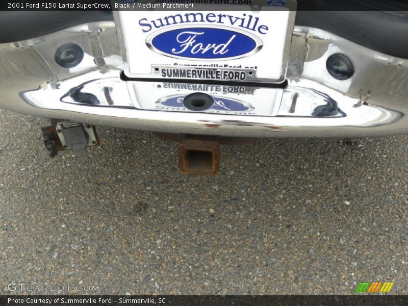 Black / Medium Parchment 2001 Ford F150 Lariat SuperCrew