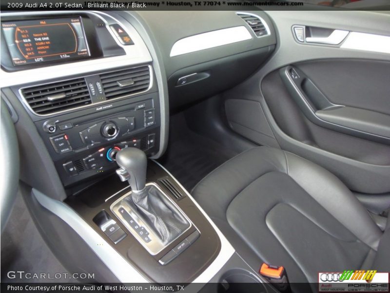 Brilliant Black / Black 2009 Audi A4 2.0T Sedan