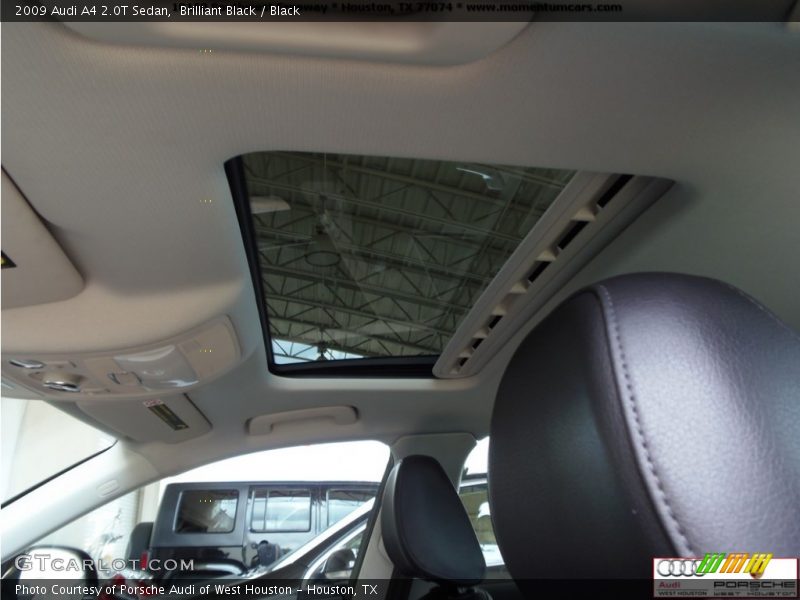 Brilliant Black / Black 2009 Audi A4 2.0T Sedan