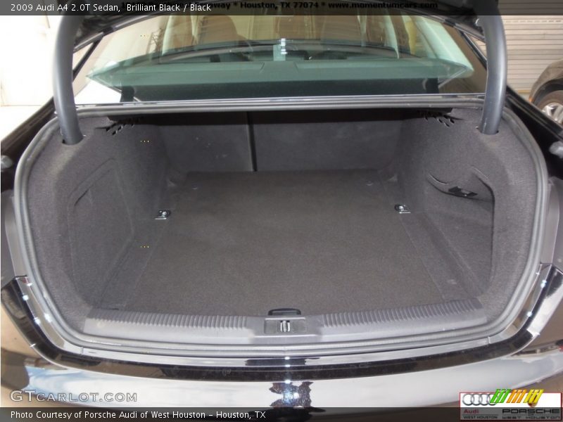 Brilliant Black / Black 2009 Audi A4 2.0T Sedan
