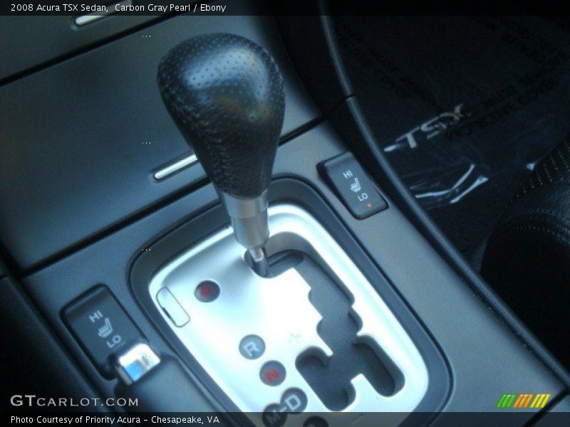  2008 TSX Sedan 5 Speed Automatic Shifter