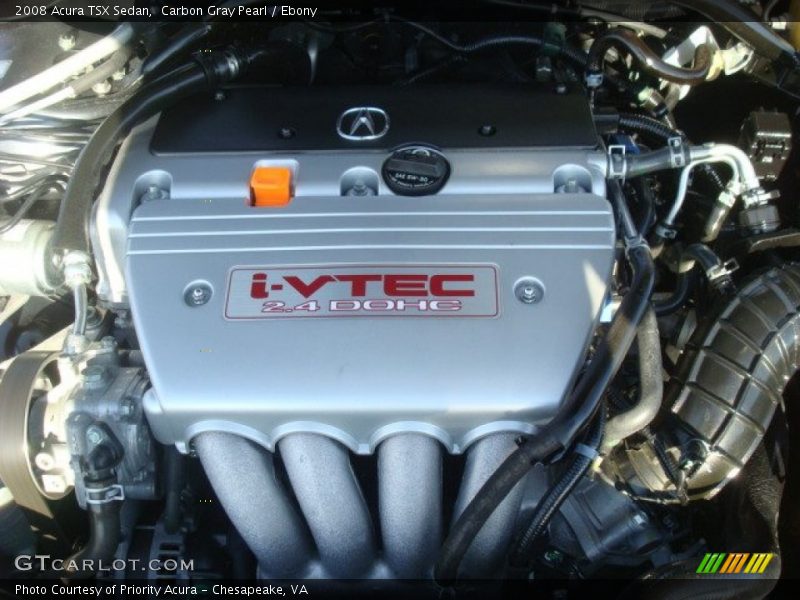  2008 TSX Sedan Engine - 2.4 Liter DOHC 16V i-VTEC 4 Cylinder