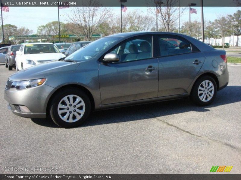 Metal Bronze / Stone 2011 Kia Forte EX