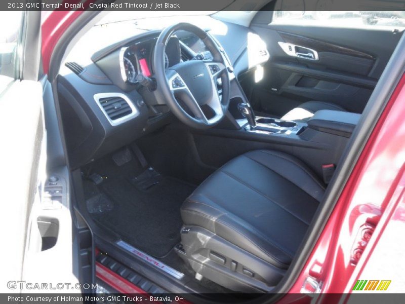 Crystal Red Tintcoat / Jet Black 2013 GMC Terrain Denali