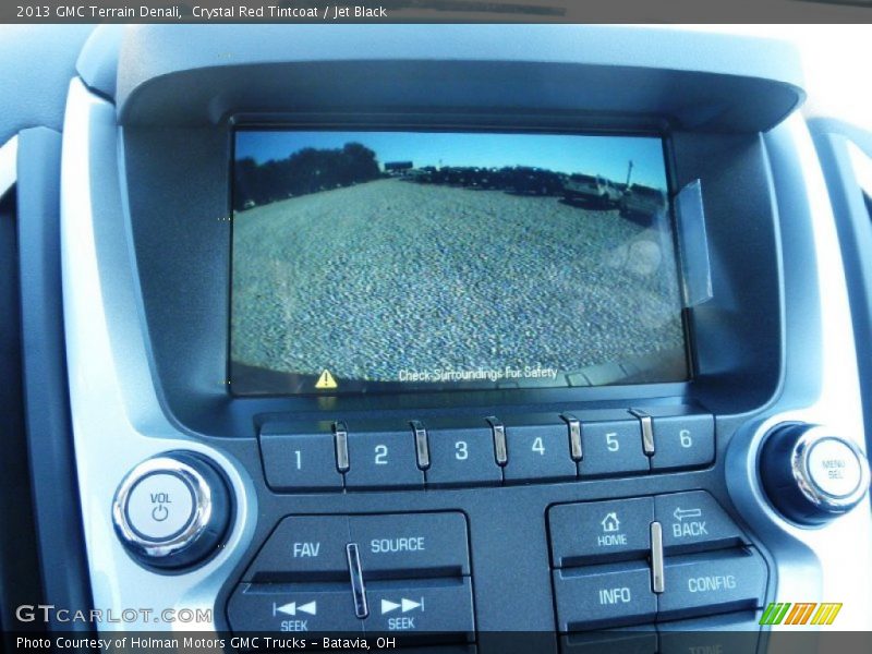 Crystal Red Tintcoat / Jet Black 2013 GMC Terrain Denali