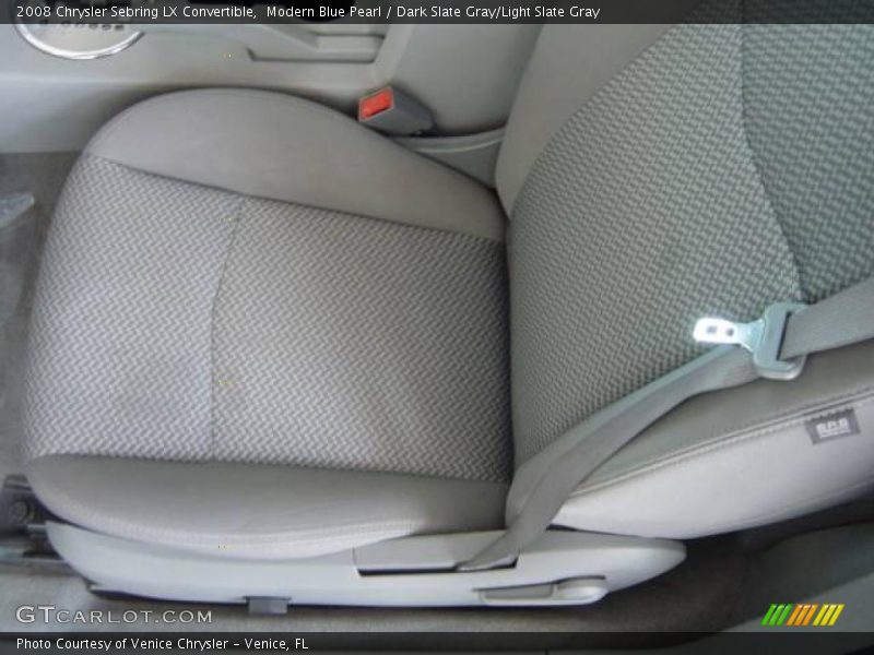 Modern Blue Pearl / Dark Slate Gray/Light Slate Gray 2008 Chrysler Sebring LX Convertible