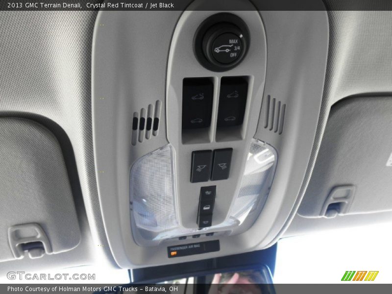 Crystal Red Tintcoat / Jet Black 2013 GMC Terrain Denali