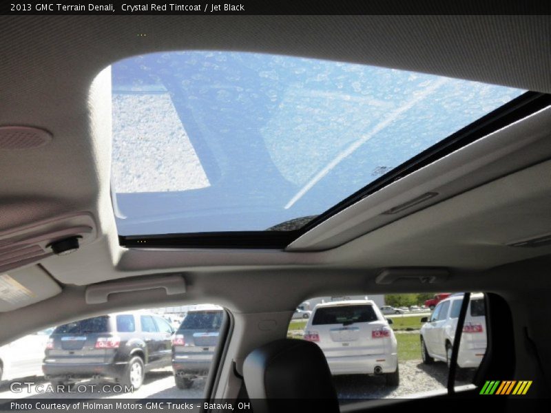 Crystal Red Tintcoat / Jet Black 2013 GMC Terrain Denali