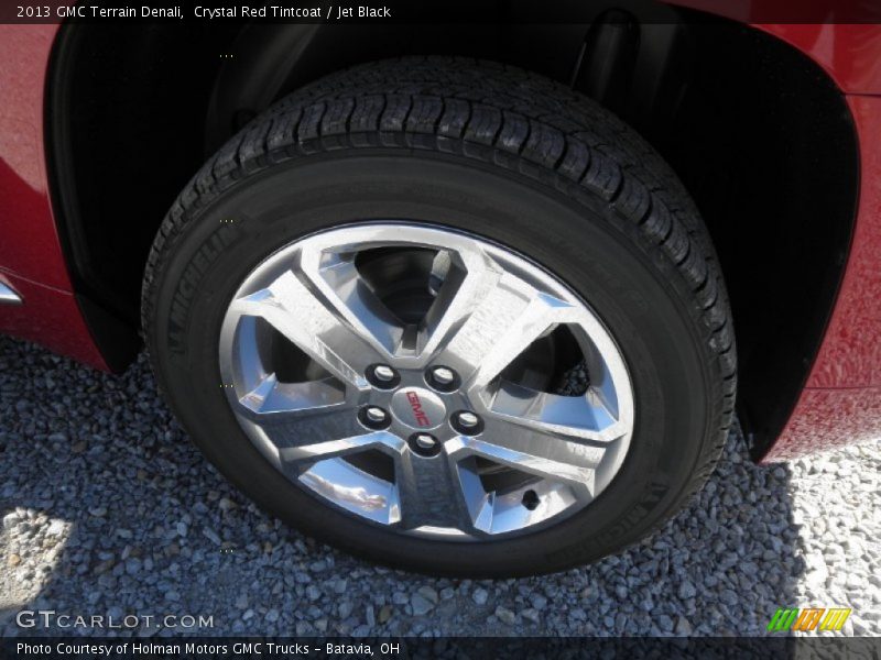 Crystal Red Tintcoat / Jet Black 2013 GMC Terrain Denali