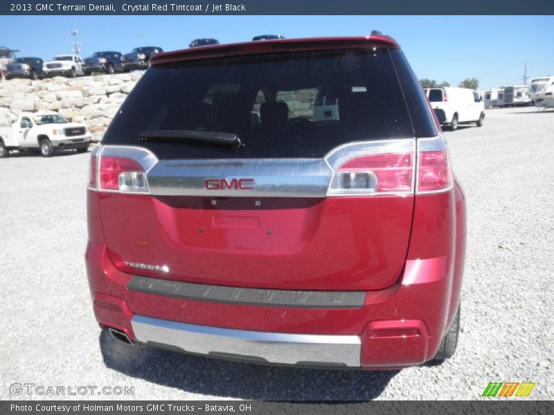 Crystal Red Tintcoat / Jet Black 2013 GMC Terrain Denali