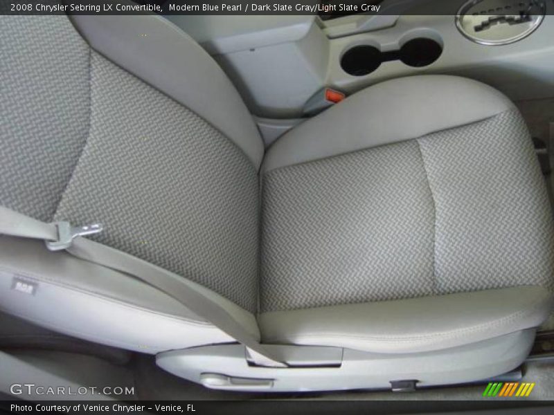 Modern Blue Pearl / Dark Slate Gray/Light Slate Gray 2008 Chrysler Sebring LX Convertible
