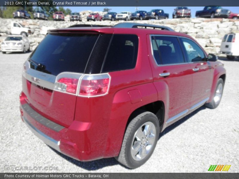 Crystal Red Tintcoat / Jet Black 2013 GMC Terrain Denali