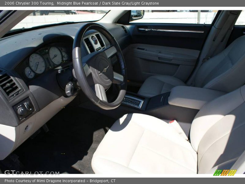 Midnight Blue Pearlcoat / Dark Slate Gray/Light Graystone 2006 Chrysler 300 Touring