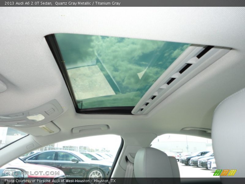 Quartz Gray Metallic / Titanium Gray 2013 Audi A6 2.0T Sedan