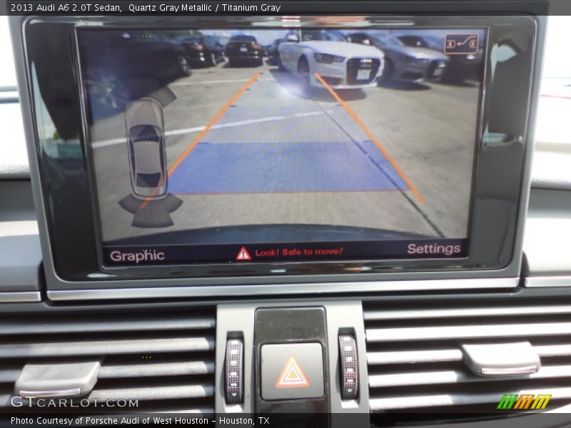 Quartz Gray Metallic / Titanium Gray 2013 Audi A6 2.0T Sedan