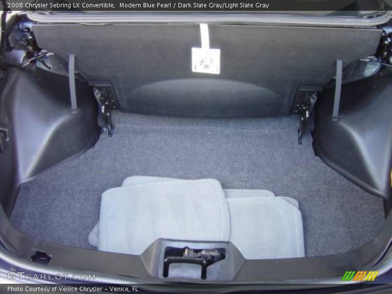 Modern Blue Pearl / Dark Slate Gray/Light Slate Gray 2008 Chrysler Sebring LX Convertible