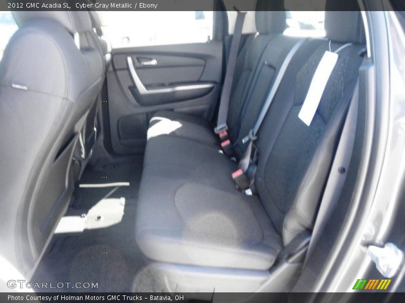 Cyber Gray Metallic / Ebony 2012 GMC Acadia SL