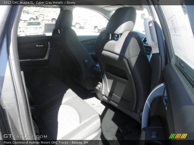 Cyber Gray Metallic / Ebony 2012 GMC Acadia SL