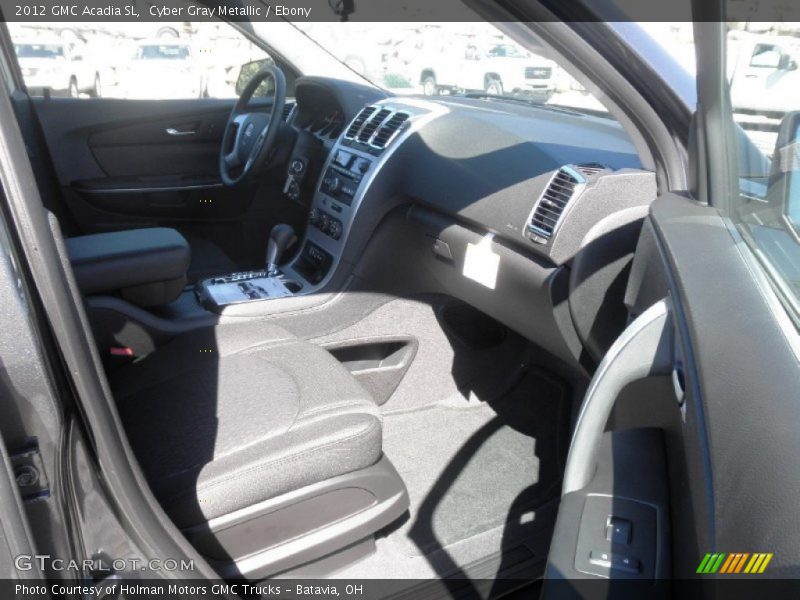 Cyber Gray Metallic / Ebony 2012 GMC Acadia SL