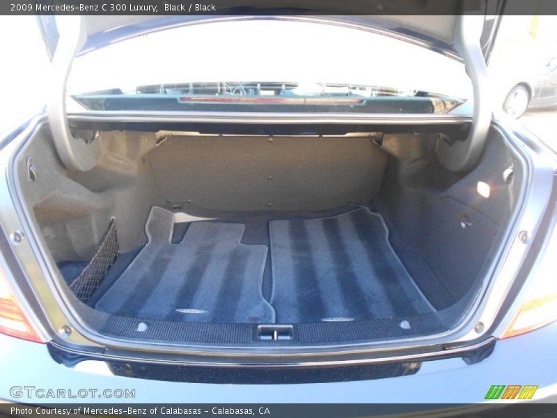 Black / Black 2009 Mercedes-Benz C 300 Luxury