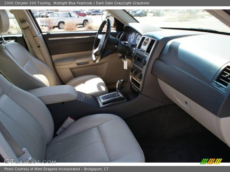 Midnight Blue Pearlcoat / Dark Slate Gray/Light Graystone 2006 Chrysler 300 Touring